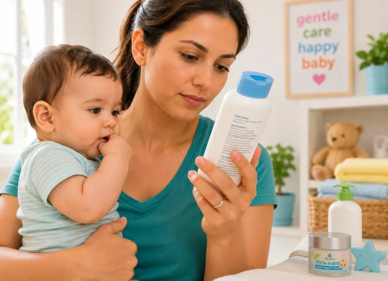 Hypoallergenic baby skincare for dry, itchy and eczema-prone skin