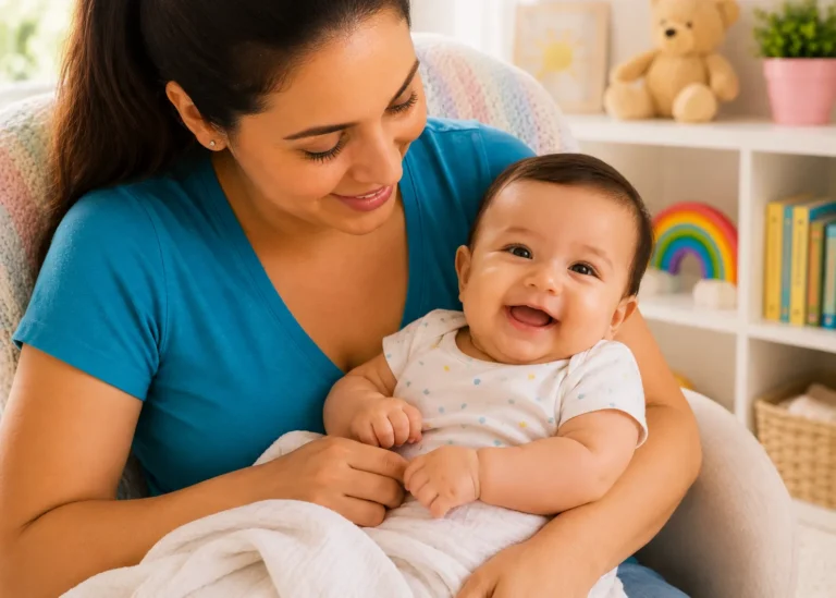 Dry Skin in a 6-Month-Old Baby: What Changes With Solids and Crawling?