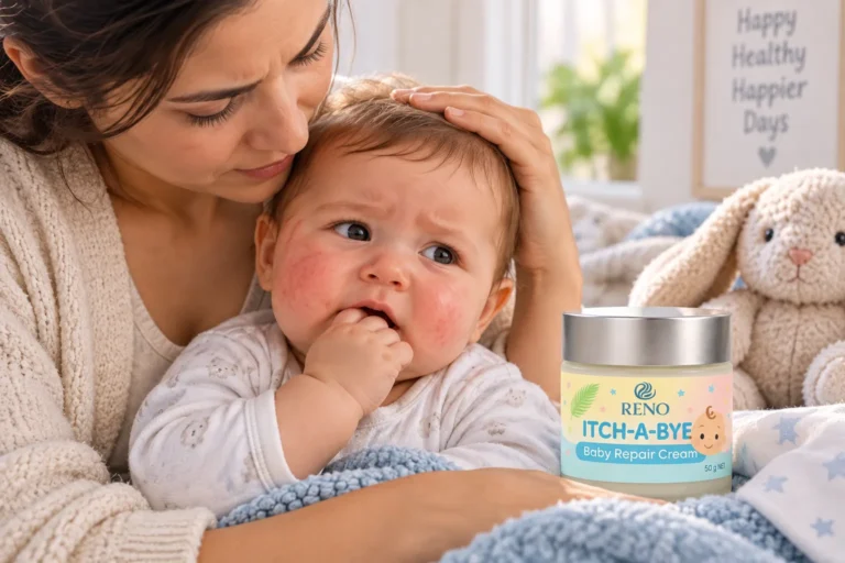 Itch-A-Bye Baby Repair Cream for dry itchy and eczema-prone baby and toddler skin
